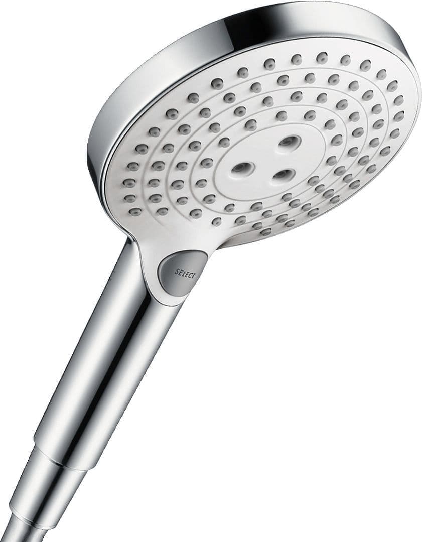 DOUCHE A MAIN RAINDANCE SELECT S120 3JET HG CHROME-BLANC vue 1