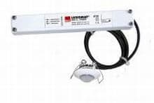 Détecteur de mouvement mini PD9-1C, portée Ø 10m, Blanc, encastré vue 1