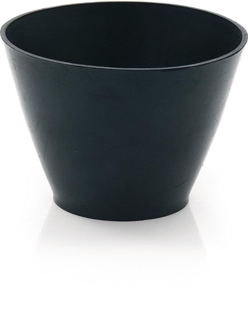 Creuset à plâtre noir 130mm 90mm conique vue 1
