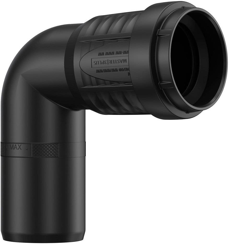 COUDE PP 90°MF 32MM NOIR vue 1