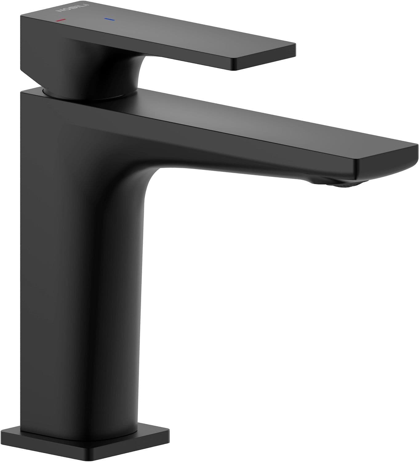 MITIGEUR LAVABO SEVEN M NOBILI CLIC-CLAC NOIR MAT vue 1