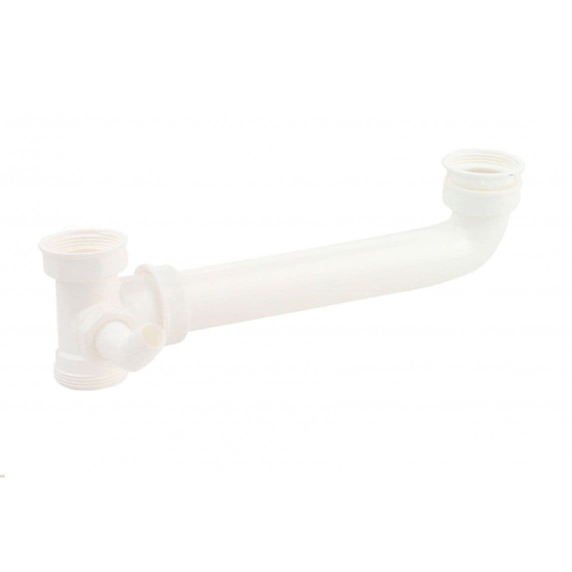 98837048 KS Évier double-Raccord d'évacuation, blanc, 1 1/2" x 40 mm, avec 3/4" Raccordement de l'appareil vue 1