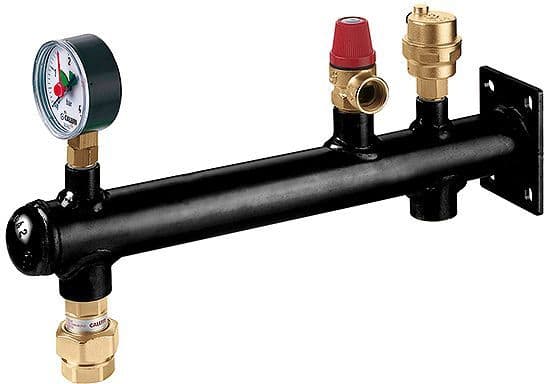CALEFFI BOX 4*CONSOLE EN ACIER vue 1
