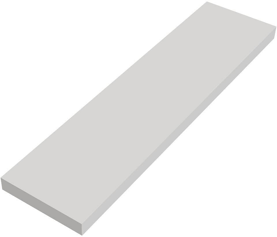 TABLETTE MURALE COFFEE 150X600X19MM JUSQU'A GRIS VELOURS MAT vue 1