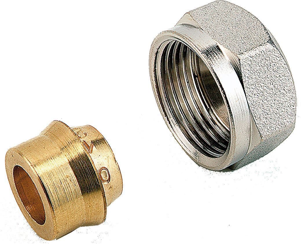 ACCOUPLEMENT COMAP TUBE CUIVRE ROUGE 15MM-M22 vue 1