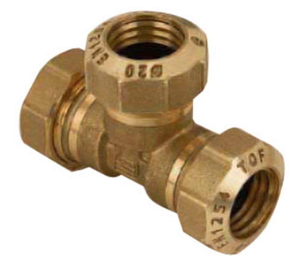 Effebi Tof profit Té en laiton D x D 32X32X32 vue 1