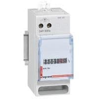 Compteur horaire 24V - 50Hz affichage analogique - 2 modules vue 1
