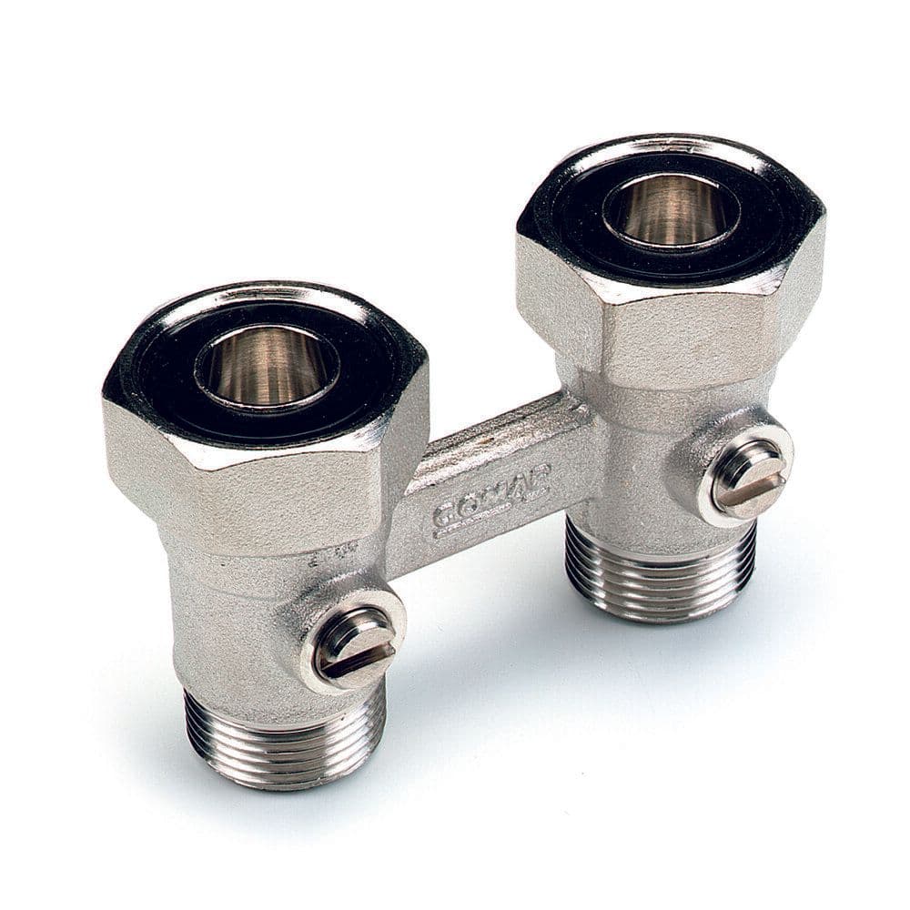 Comap 960 bloc-H bitube droit sol 3/4" Eurocône sans nipples vue 1