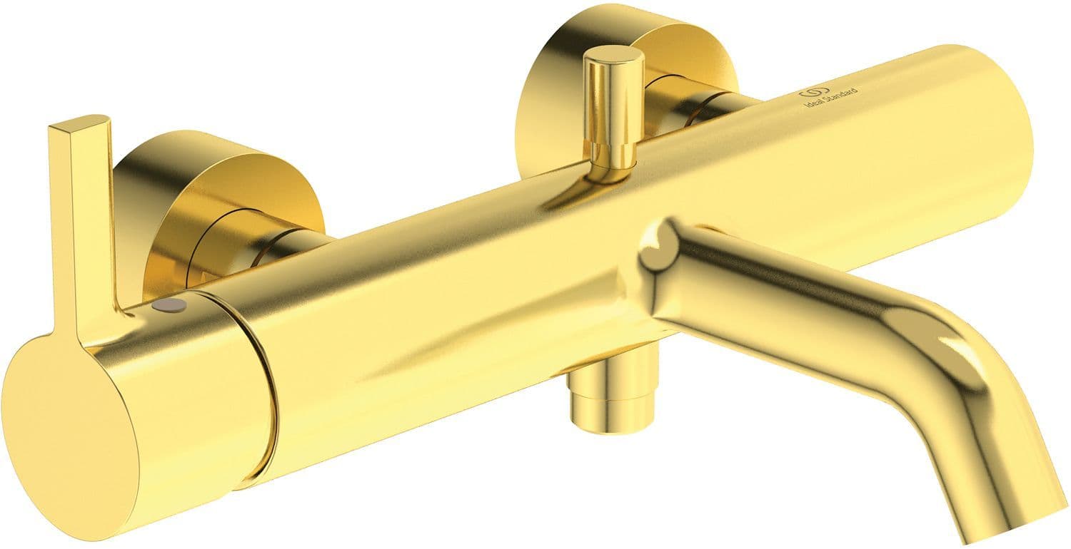 MELANGEUR BAIN JOY IDEAL STANDARD NU BRUSHED GOLD vue 1