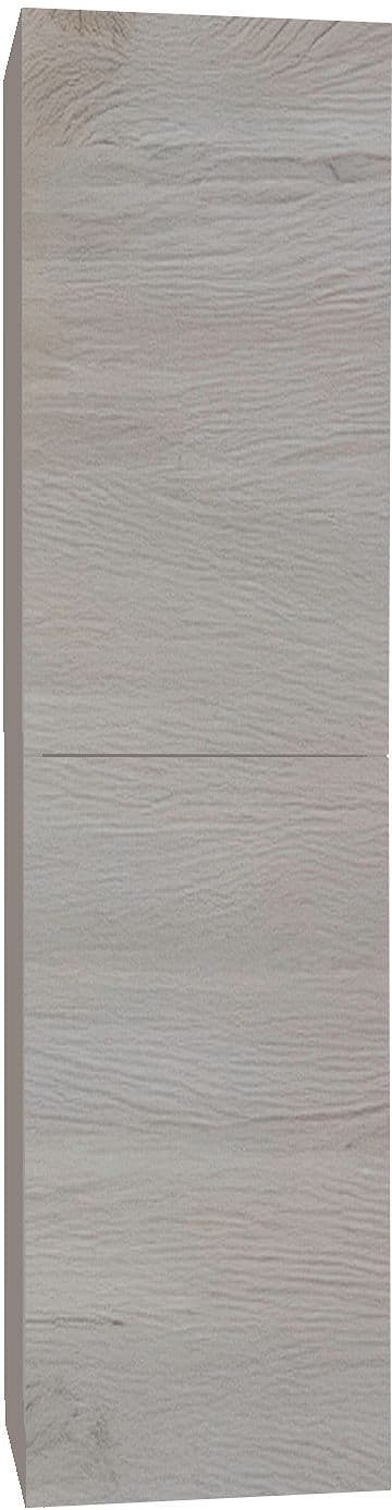 COLONNE COFFEE 2 PORTES DROITE 40 CHENE DECOR ARGENT vue 1