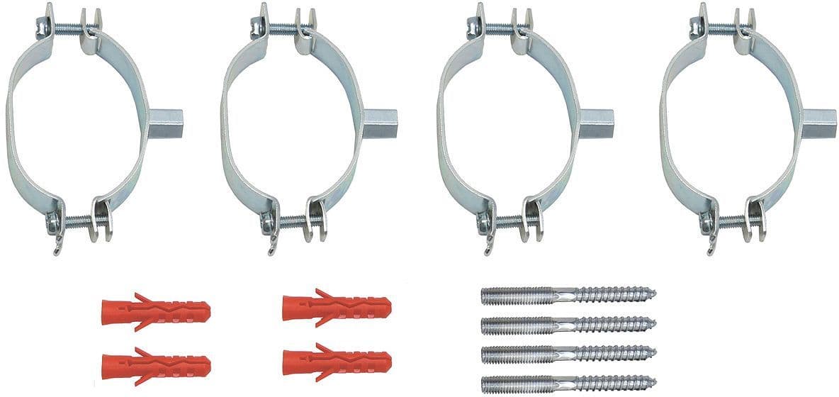 COLLIER OVALE (4PCS)POUR SET CONDUITS ISOLEES VAILLANT vue 1