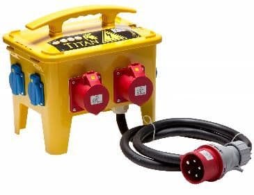 Coffret de distribution électrique Titan 32A vue 1