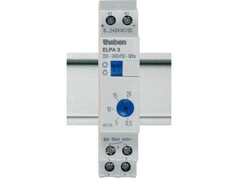 Minuterie d'escalier électronique 230V 50 - 60Hz 1 - 20m 1NO 16A vue 1