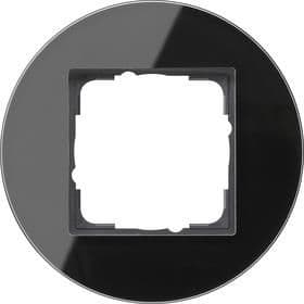 Cadre de finition Gira Studio Noir verre Noir vue 1