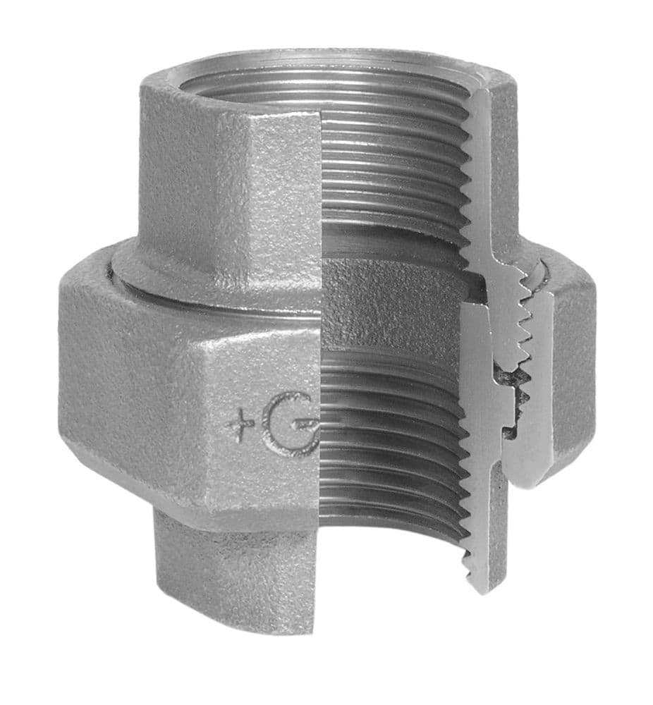 Georg Fischer noir nr.340 Raccord union FF 6/4" vue 1