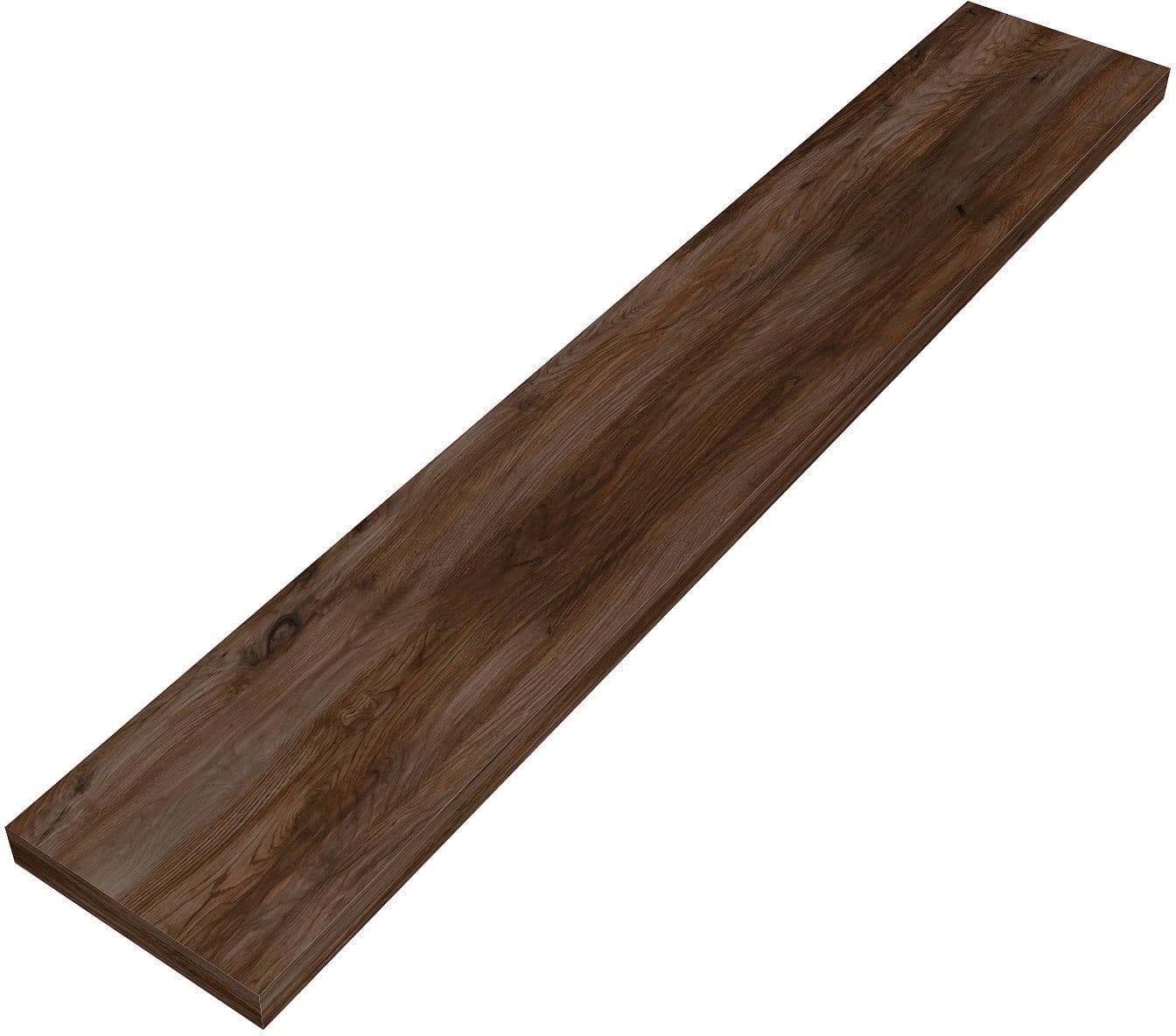 TABLETTE MURALE COFFEE 150X800X19MM JUSQU'A 7KG NOYER VELOURS vue 1