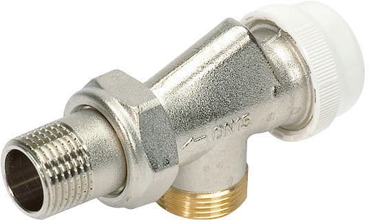 VANNE RADIATEUR THERMOSTATIQUE BEGETUBE EQUERRE INVERSEE 1/2"-M24 vue 1
