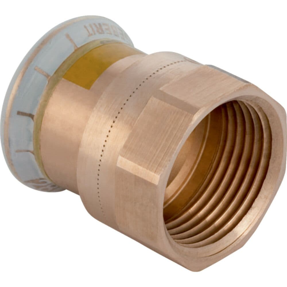 Geberit Mapress raccord sertir cuivre gaz manchon mixte filetage 22-4/4F vue 1