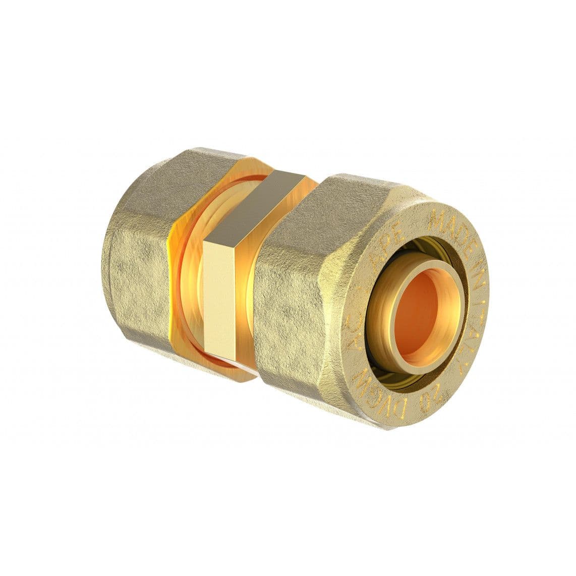 988904255 LT pièce de raccordement, vierge, 20 mm, raccord à serrer pour tube multicouche vue 1