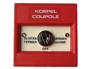 Actionnement prioritaire supplémentaire avec clé pour le RWA COMPACT vue 1