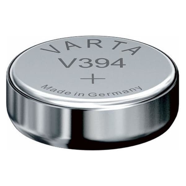 Pile pour montre Argent 1.5V 58mAh hauteur 3.6mm diamètre 9.5mm vue 1