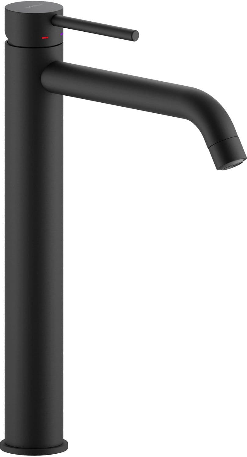 MITIGEUR LAVABO LIVE NOBILI HAUT AVEC CLICK-CLACK NOIR MAT vue 1