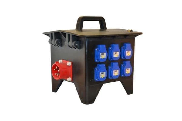 Buggy indoor en caoutchouc 16A 3 x 400V + N vue 1
