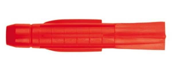 Cheville universelle Rouge diamètre 6mm longueur 36mm sans col vue 1