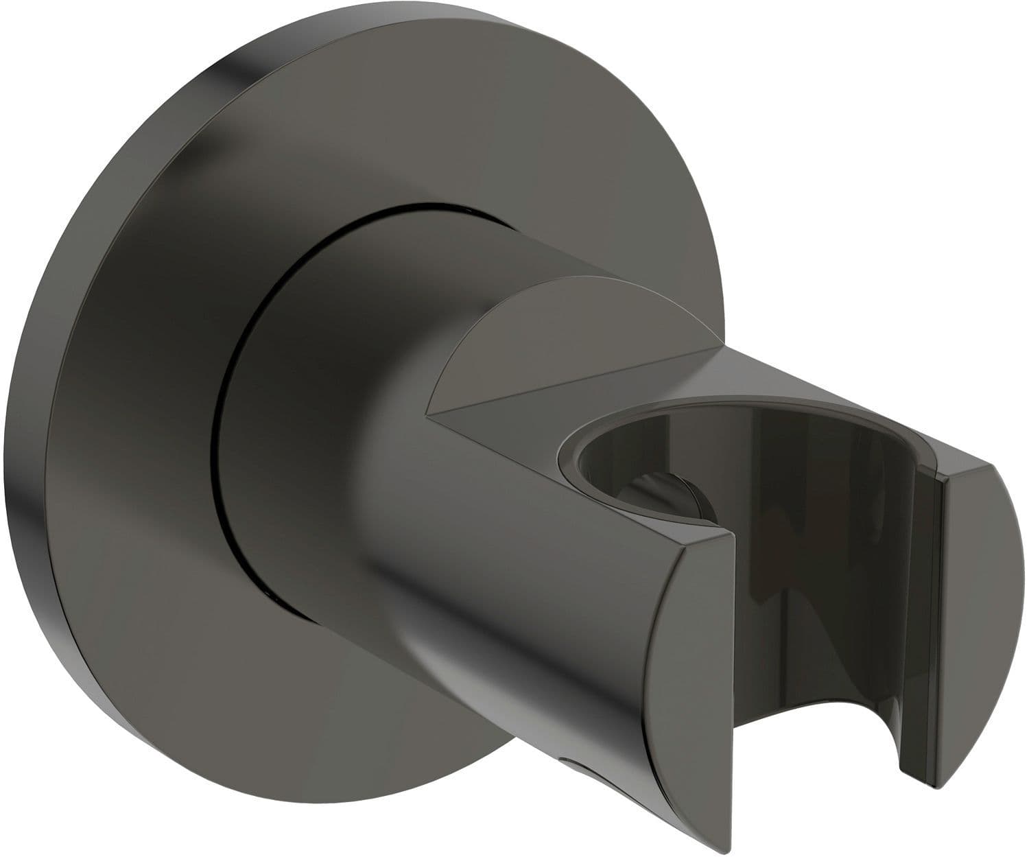 SUPPORT DOUCHE JOY IDEAL STANDARD BRUSHED GUN METAL vue 1