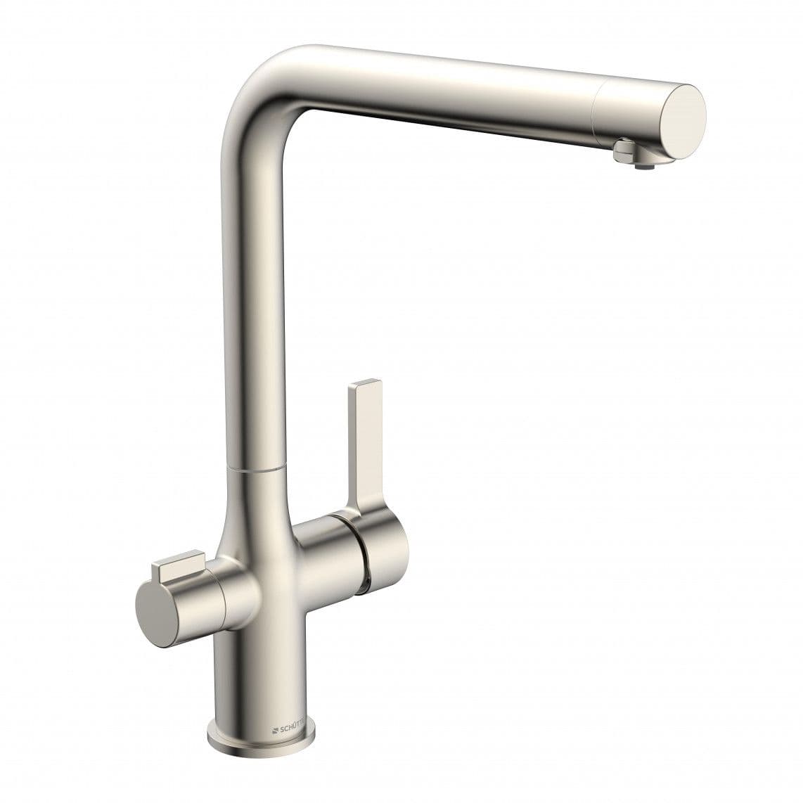 99805 AQUASTAR PRO Mitigeur pour eau potable avec système de filtration, apparence inox vue 1