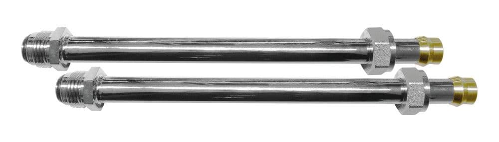 STPX RALLONGE 20CM CHR D15-2PC vue 1