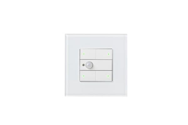 Interrupteur - détecteur 4 boutons Niko 101 RGB vue 1