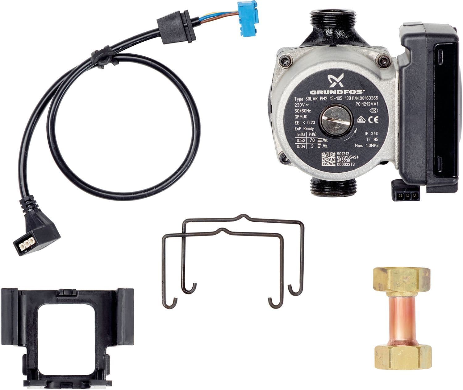 POMPE RENDEMENT HAUT VAILLANT BOILER SOLAR AUROSTEP vue 1