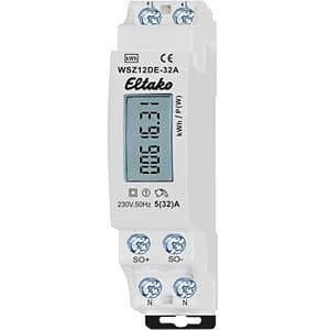 Compteur d'énergie électronique, 32A, mono, non étalonné vue 1