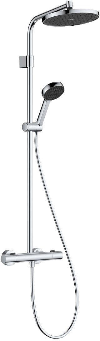 HG ACTIVERA COLONNE DE DOUCHE S 240 1JET ECOSMART AVEC ECOSTAT FINE CHROME vue 1