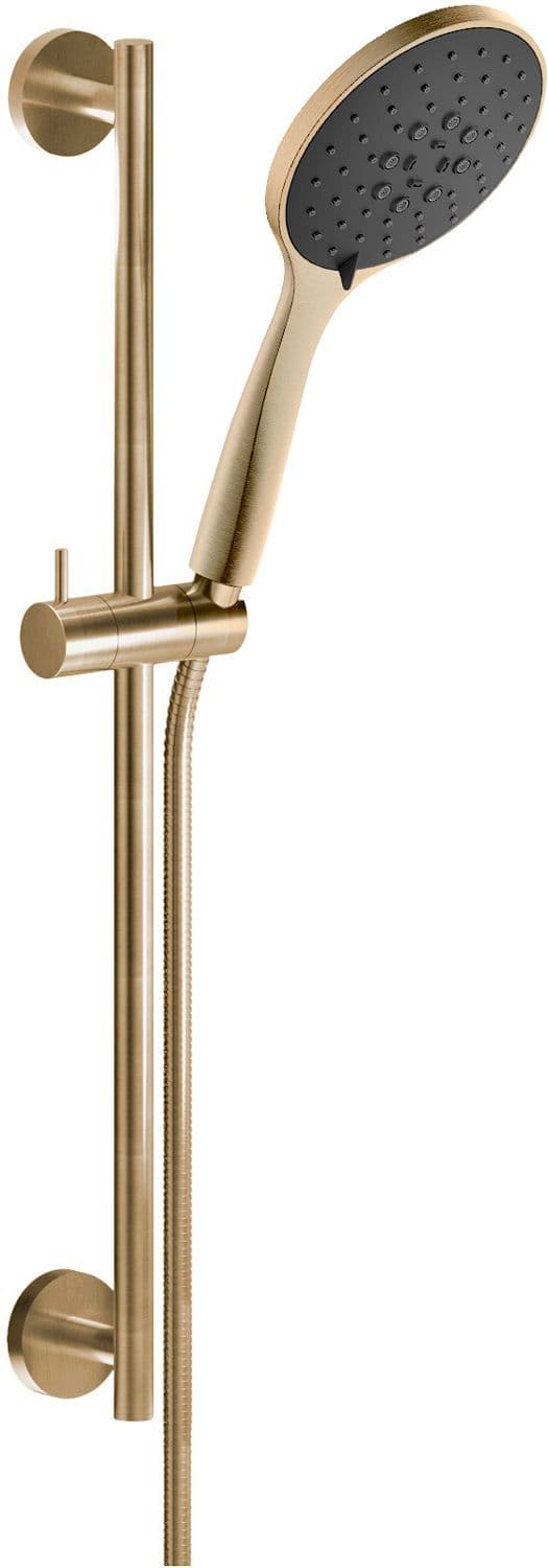 SET DE DOUCHE AVEC DOUCHETTE 3-JET NOBILI 610MM MIELE BROSSÉ vue 1