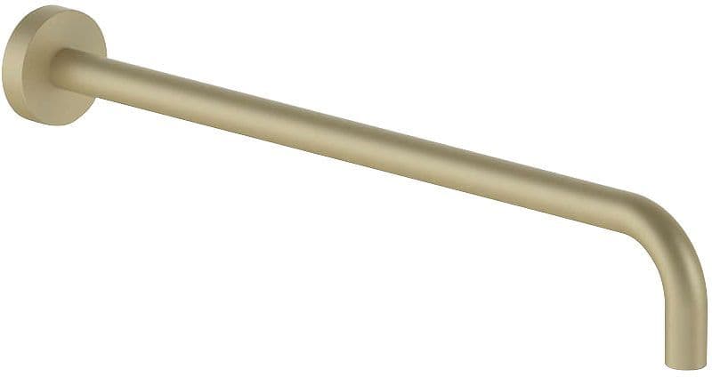 BRAS DE DOUCHE MURAL ICONA CLASSIC FANTINI 1/2" 350MM MAT BRITISH GOLD PVD vue 1