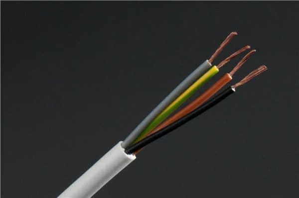 Vtmb 4 G 0.75 Blanc (H05VV-F) en rouleau de 100m vue 1
