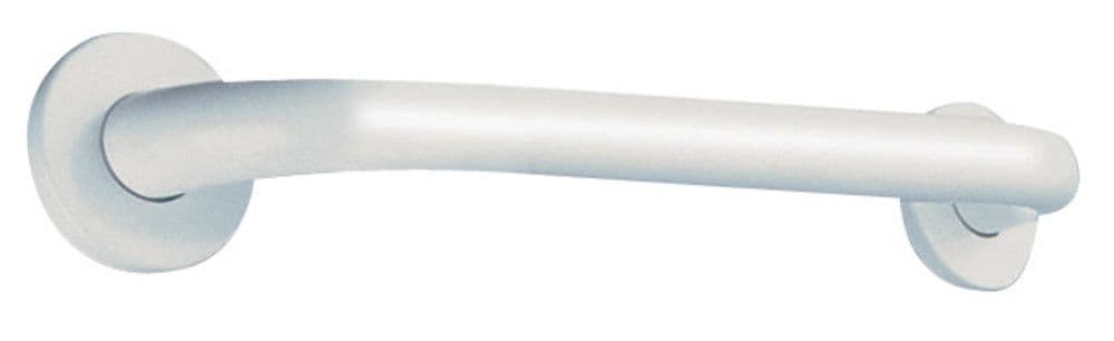 Delabie barre de relèvement inox époxy blanc fixations invisibles D32mm L300mm vue 1