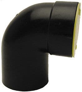 COUDE DE RACCORDEMENT PE GEBERIT POUR JOINT 40-46MM vue 1
