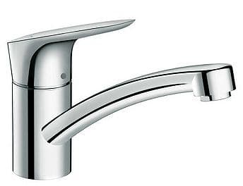 MITIGEUR CUISINE LOGIS 120 HANSGROHE ECOSMART COLDSTART CHROME vue 1