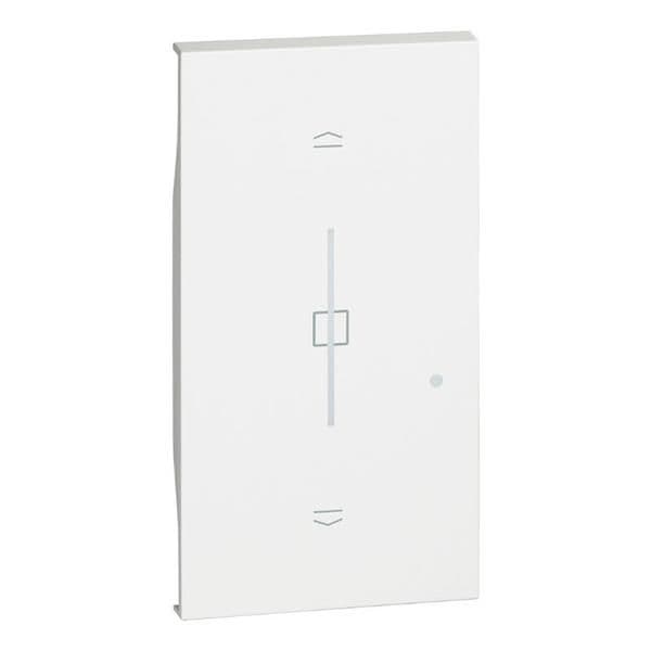 LNow WN - doigt interrupteur volet 2 modules finition Blanche vue 1