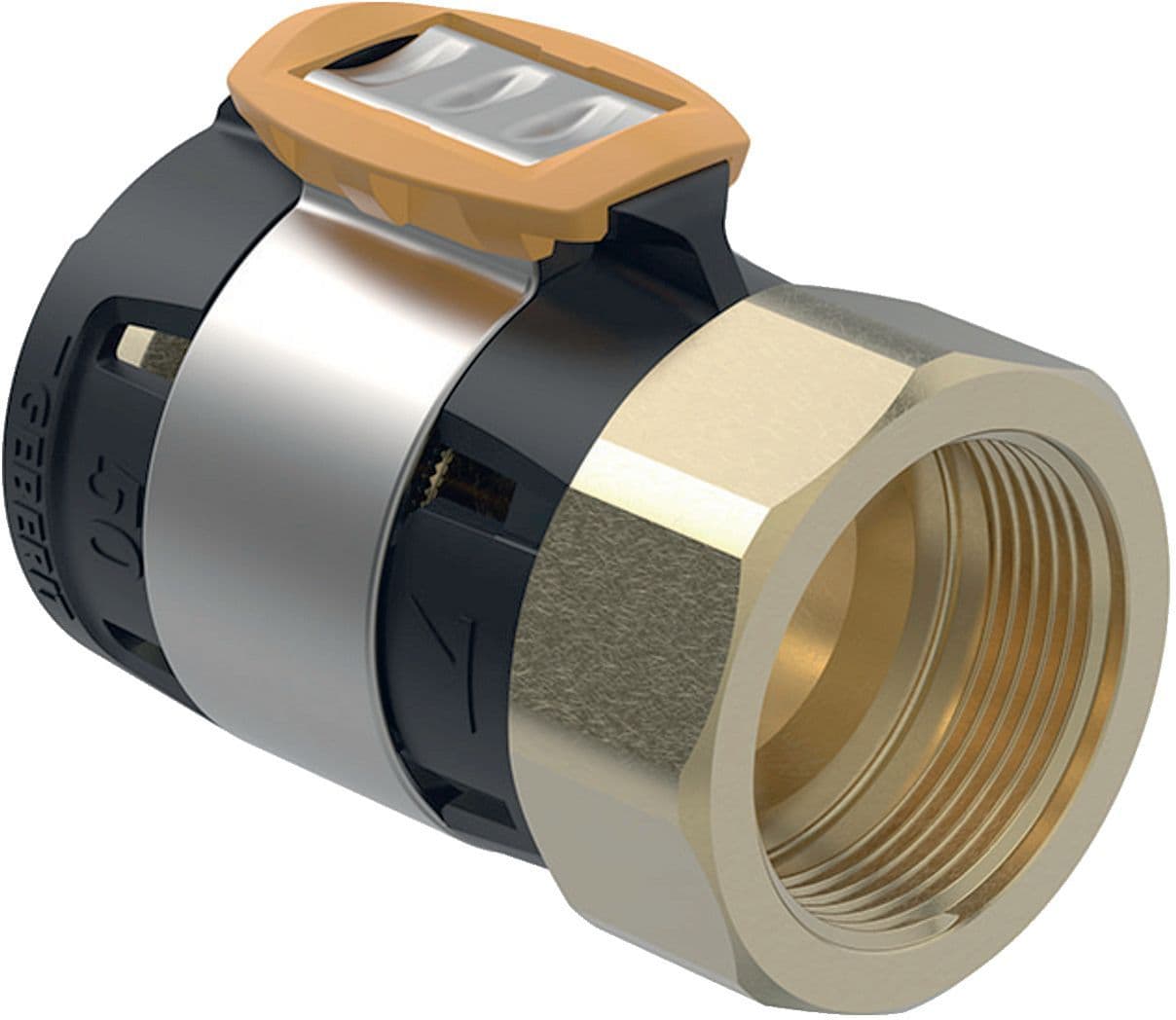 MANCHON 63MM 2"F FLOWFIT GEBERIT vue 1
