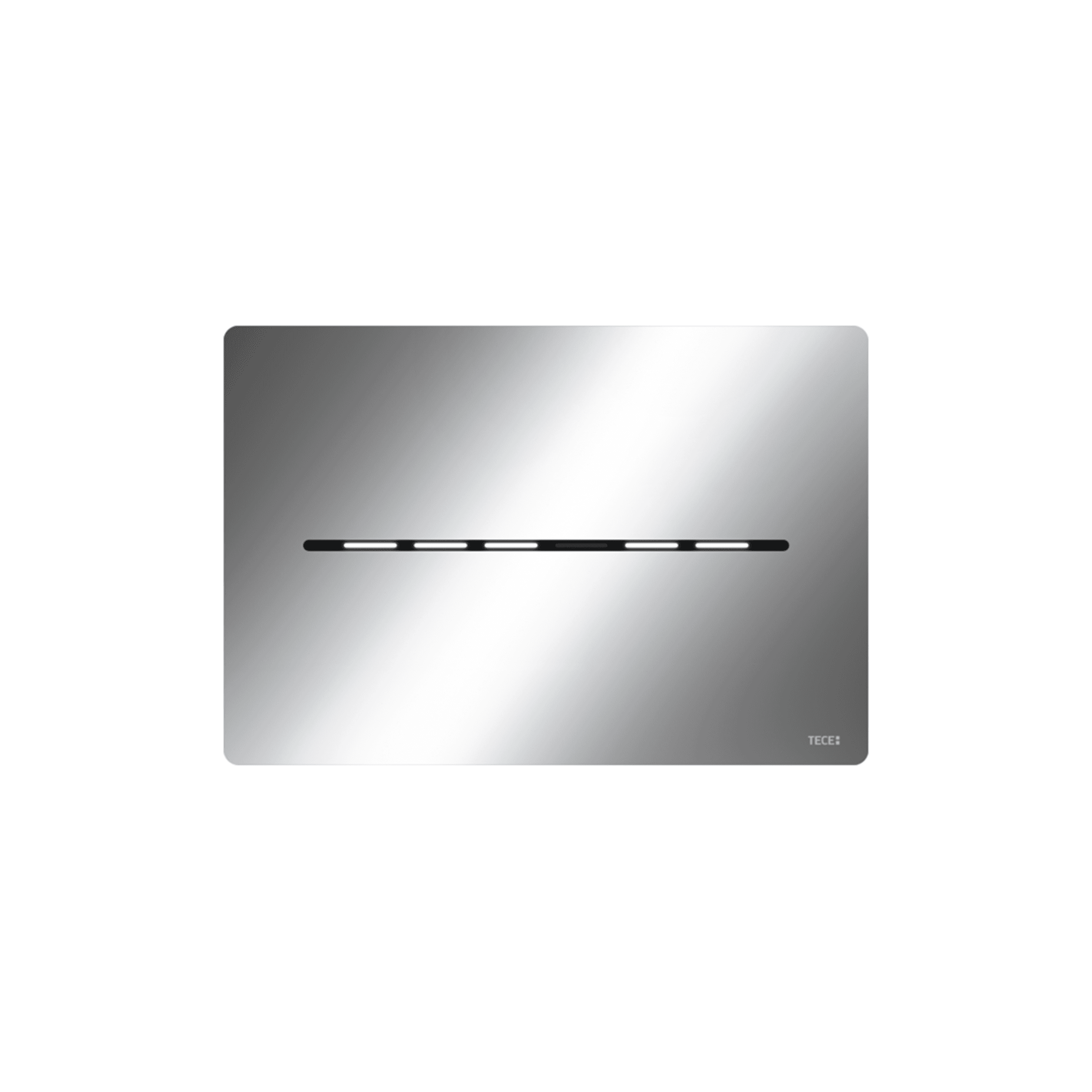 PLAQUE DE DÉCLENCHEMENT WC TECESOLID ÉLECTRONIQUE AVEC ACTIVATION SANS CONTACT, RÉSEAU 12 V, CHROMÉ BRILLANT vue 1