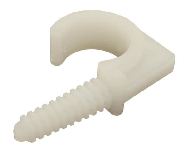 Clips cheville en PVC - simple 19 - 22mm vue 1