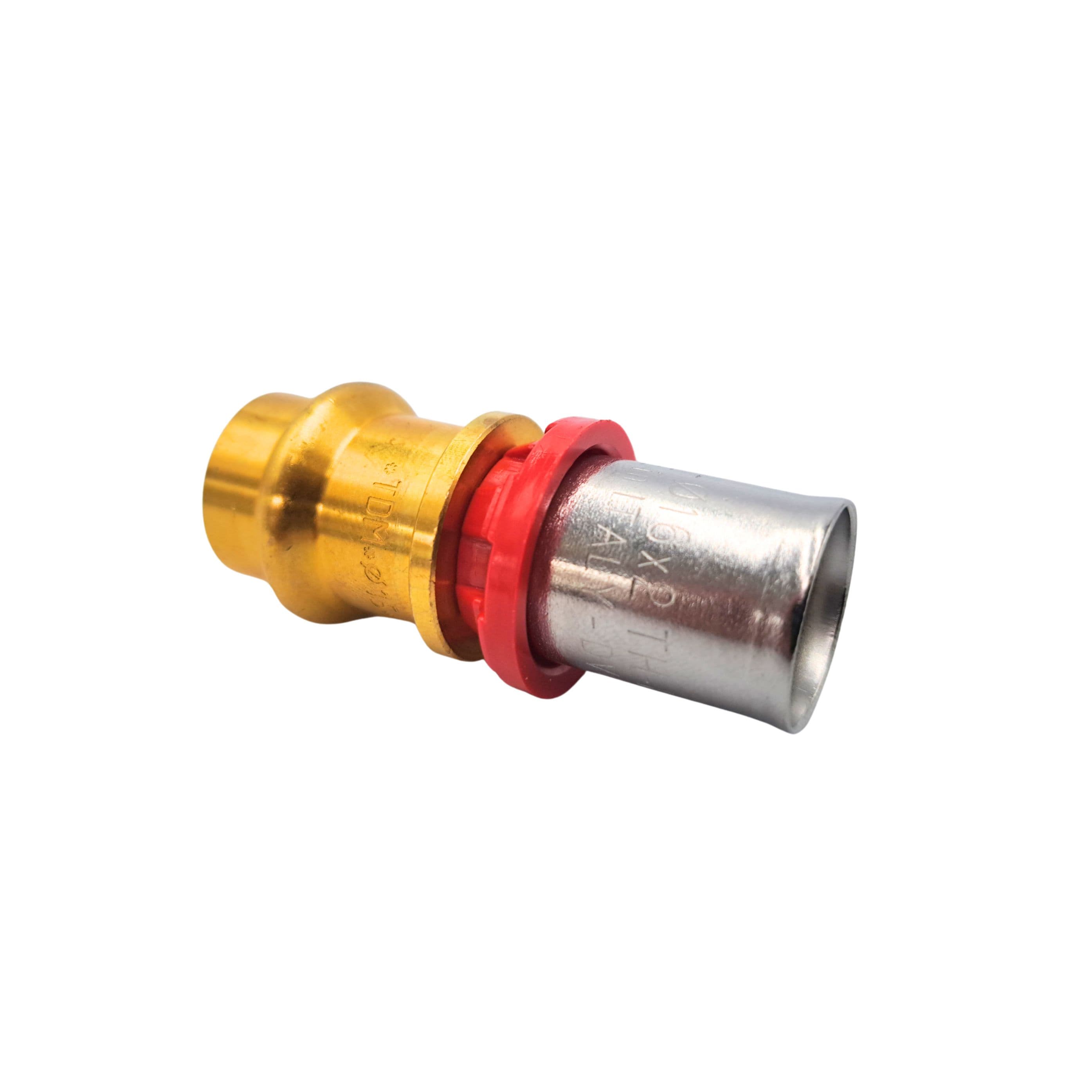 RACCORD PEX A SERTIR 16 CUIVRE A SERTIR 15F vue 1