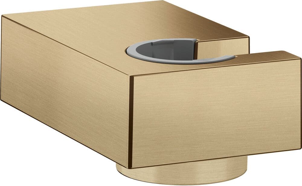 Hansgrohe Porter E support mural brushed bronze vue 1