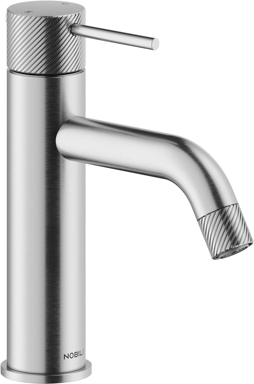 MITIGEUR LAVABO RESPIRO NOBILI SANS VIDAGE INOX vue 1