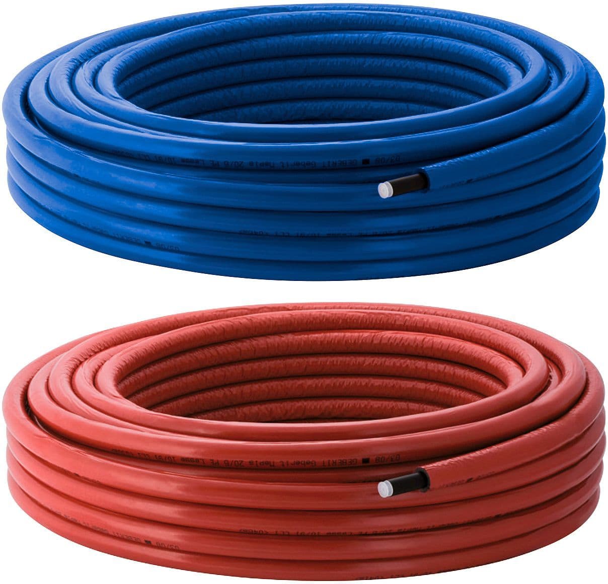TUBE ISO6(=6MM) 16MM ROUGE ROULEAU 50M MEPLA GEBERIT vue 1