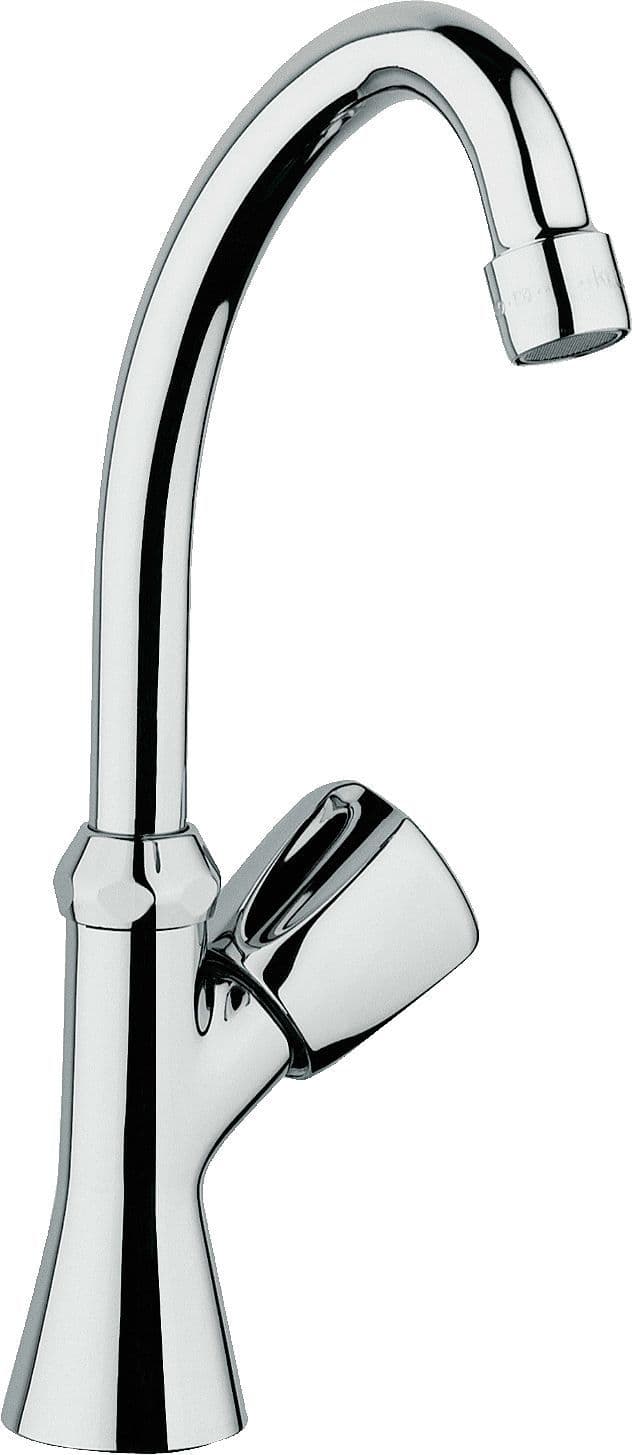 ROBINET DE LAVABO STANDARD KLUDI BEC MOBILE CHROME vue 1